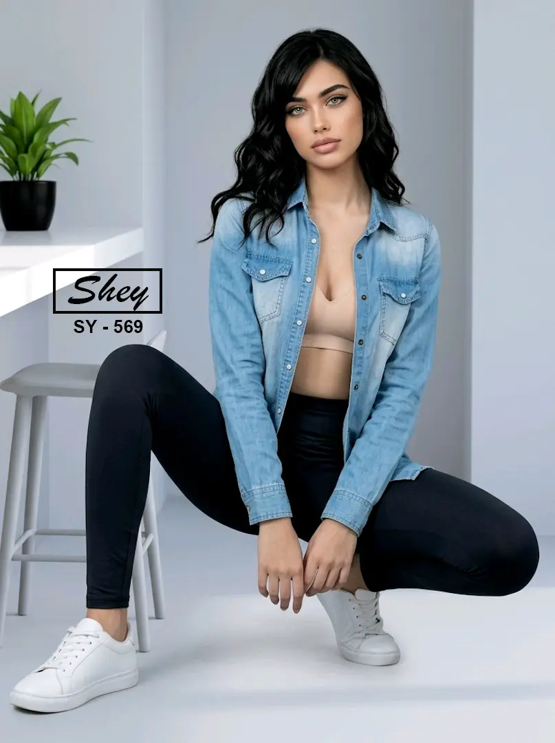 Denim Legging Black #1 Denim Legging Black - Image 1