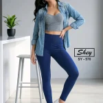 Denim Legging Dark Blue